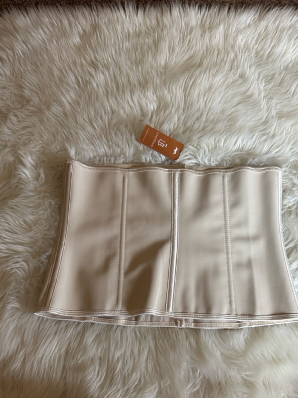 Lover-Beauty nude color waist trainer with boning Size Large New with tag - Picture 8 of 15